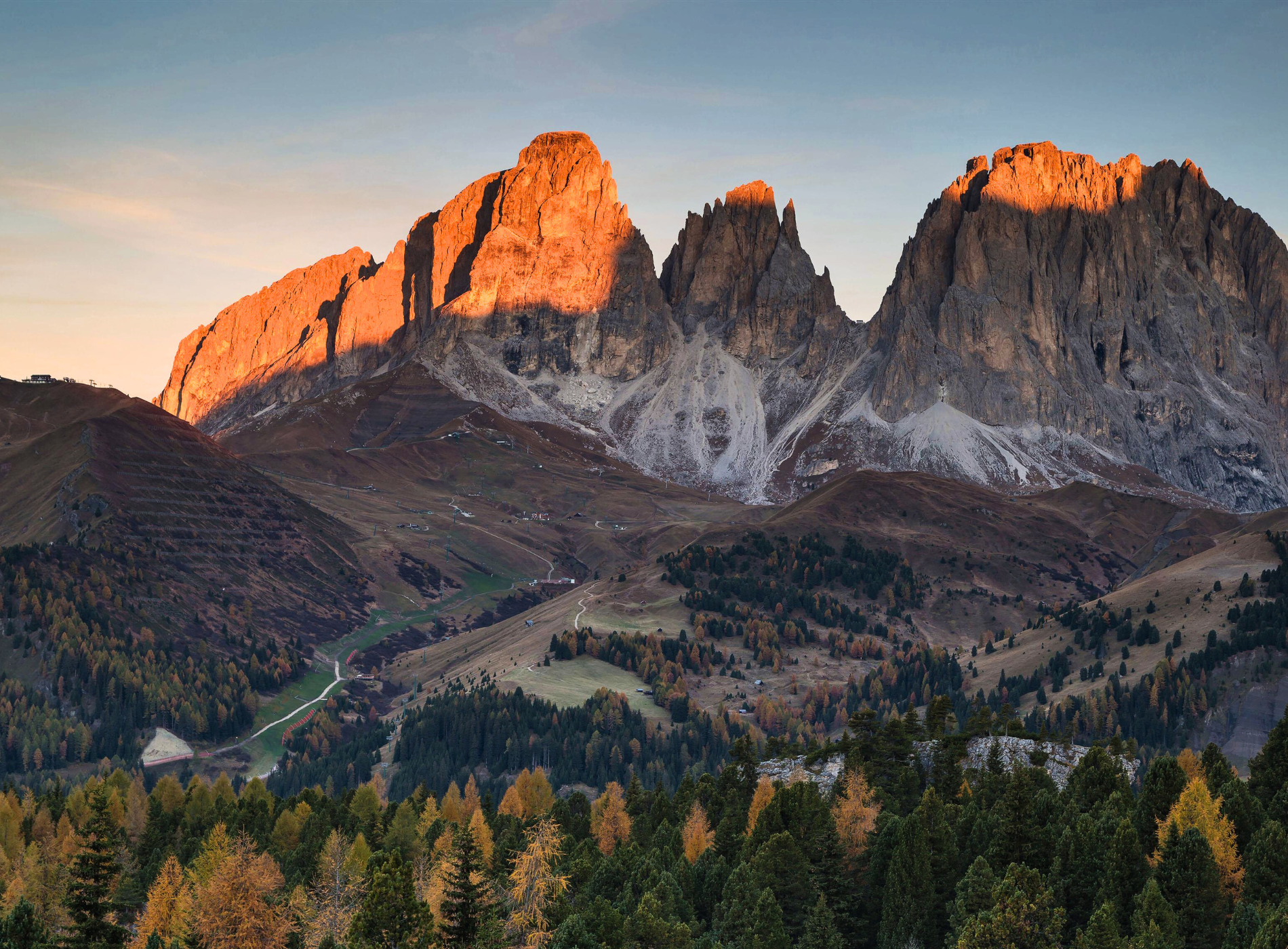 alba sulle dolomiti